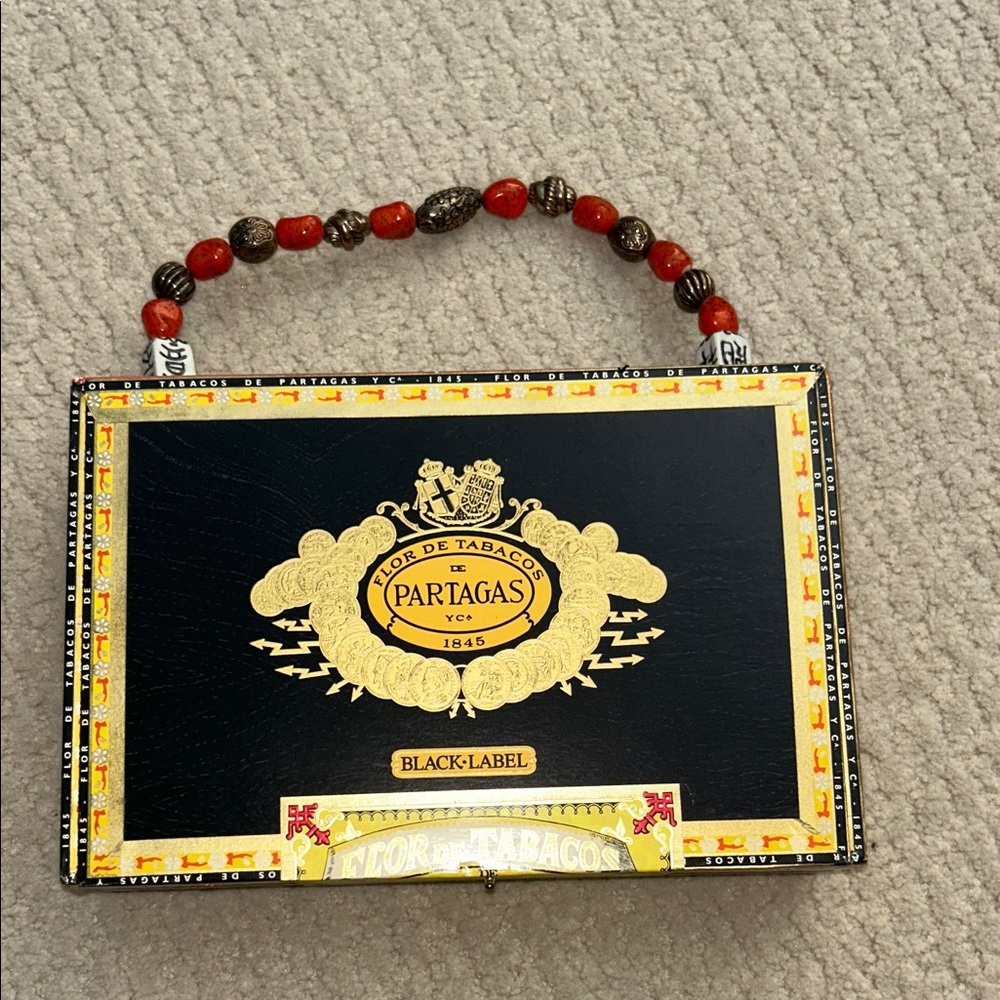 Partagas Black Label Cigar Box Handbag
